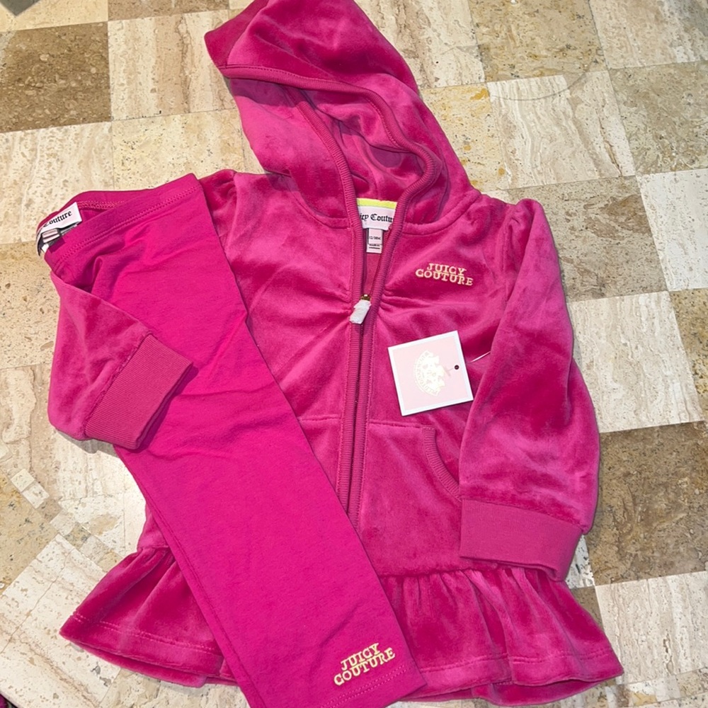NEW Juicy sweat suit  2 piece